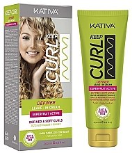 Активатор локонів - Kativa Keep Curl Definer Leave In Cream — фото N1