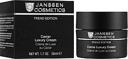 Розкішний крем з екстрактом чорної ікри - Janssen Cosmetics Caviar Luxery Cream — фото N2