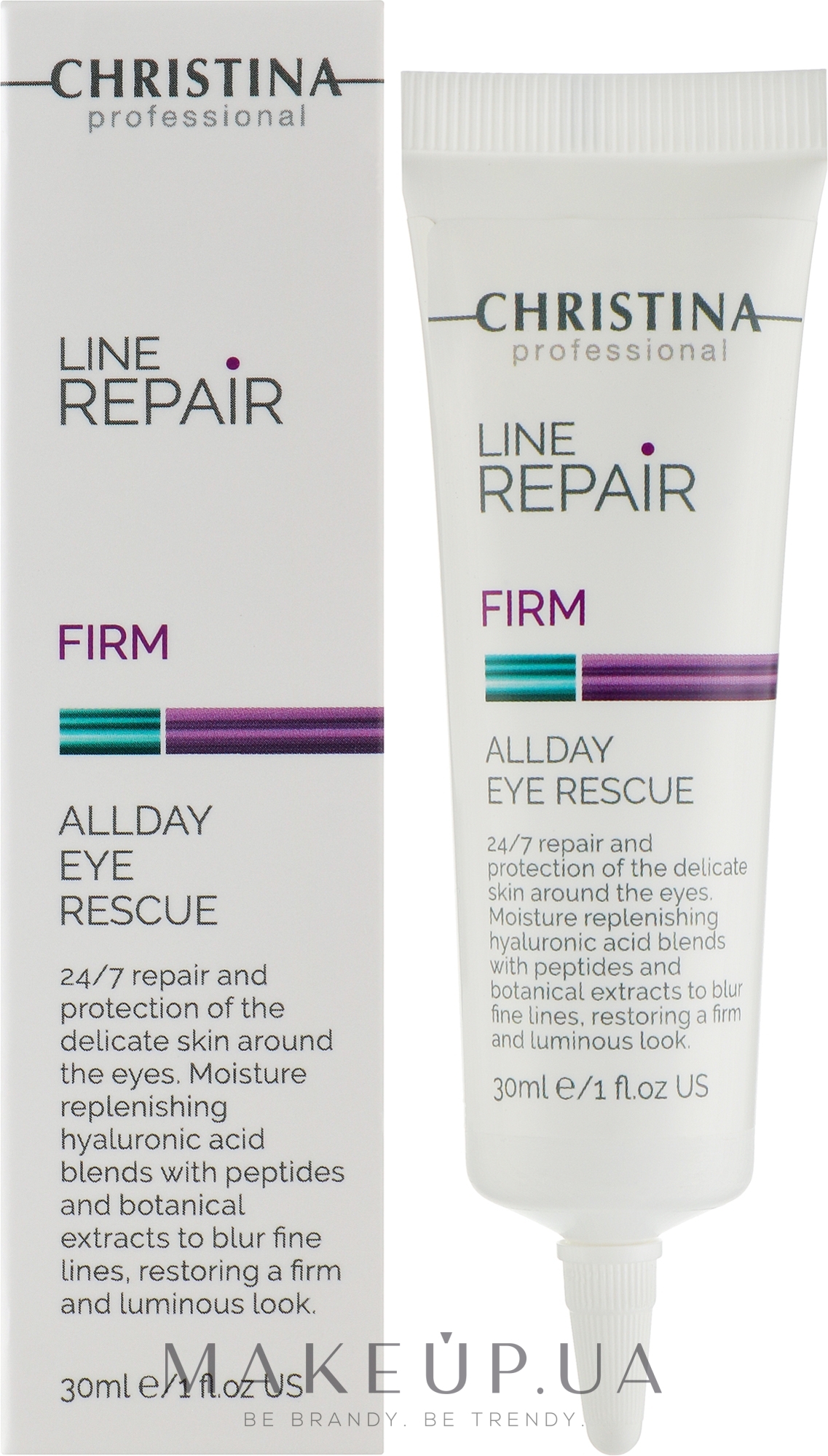Крем для шкіри навколо очей "Цілодобовий порятунок" - Christina Line Repair Firm Allday Eye Rescue — фото 30ml