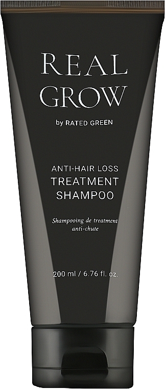 Шампунь от выпадения волос - Rated Green Real Grow Anti Hair Loss Treatment Shampoo — фото N1