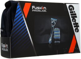 Духи, Парфюмерия, косметика Набор - Gillette Fusion ProGlide (бритва/1шт + сменные кассеты/3шт + чехол)