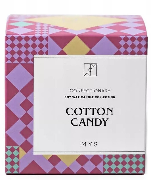 Соєва свічка "Цукрова вата" - Mys Cotton Candy Candle — фото N3