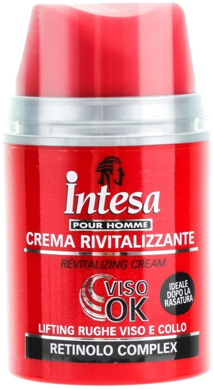 Крем для лица восстанавливающий - Intesa Classic Black Viso Ok Elasticizing Cream