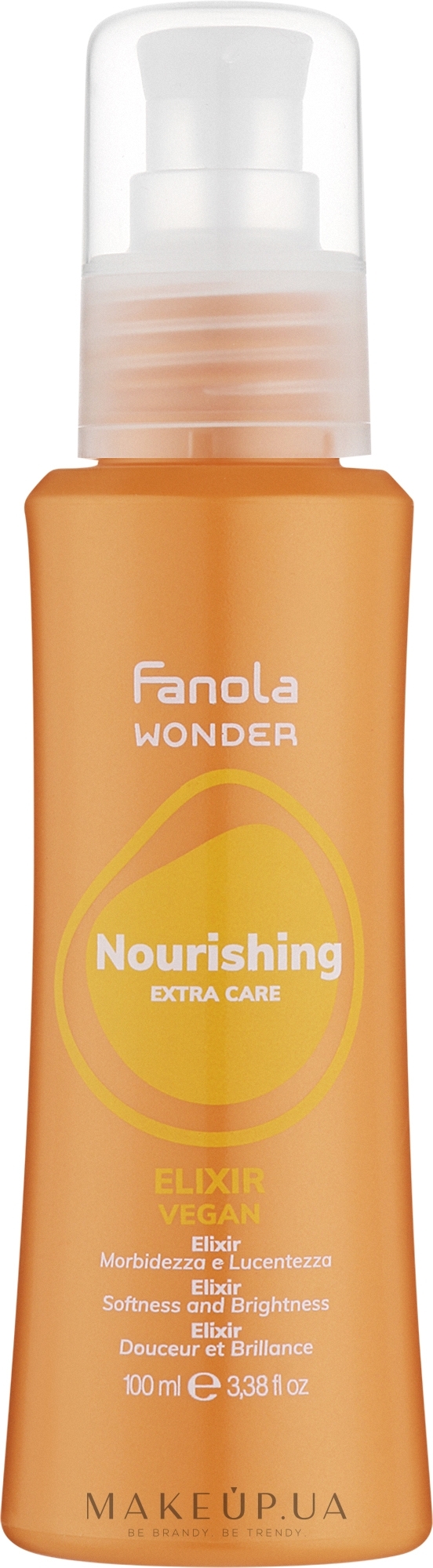 Еліксир для зволоження та блиску волосся - Fanola Wonder Nourishing Elixir — фото 100ml