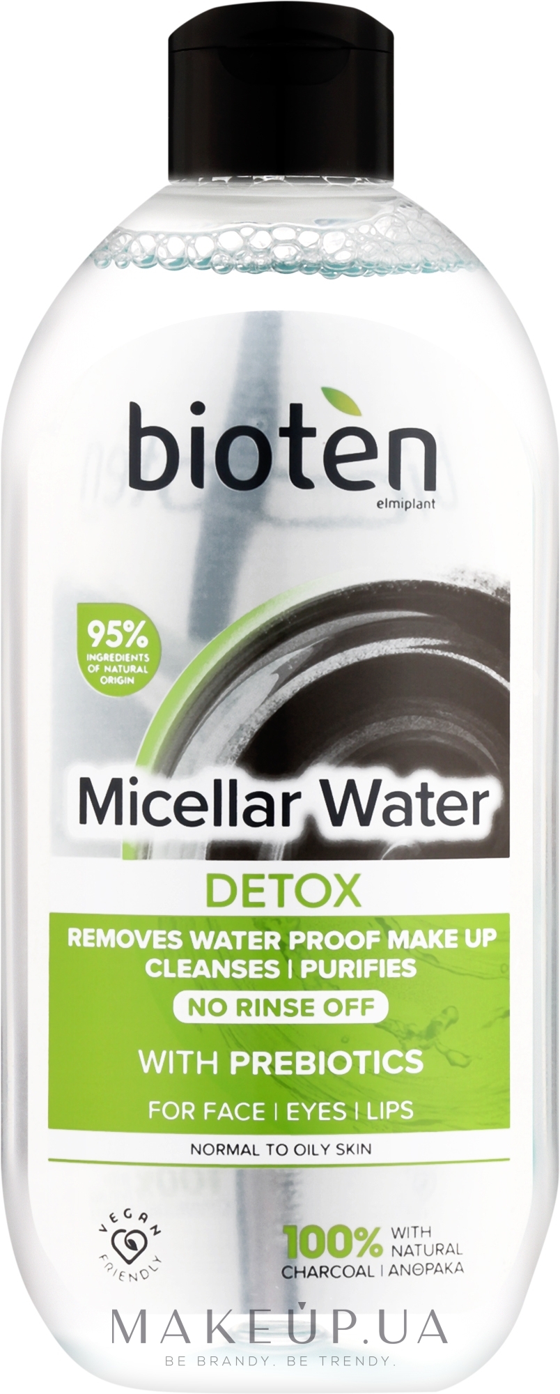 Мицеллярная вода для снятия макияжа - Bioten Detox Micellar Water for Normal to Oily Skin — фото 400ml