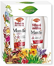 Духи, Парфюмерия, косметика Набор - Bione Cosmetics Mandle (h/balm/200ml + b/lot/500ml)