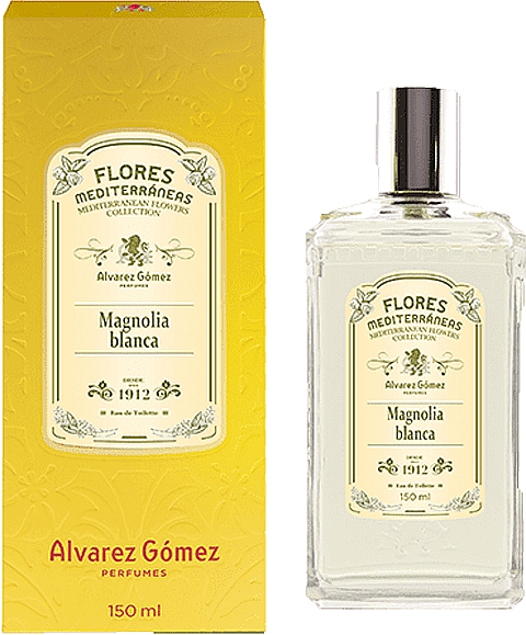 Alvarez Gomez Flores Mediterraneas Magnolia Blanca - Туалетная вода — фото N1