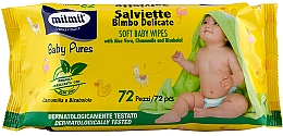 Духи, Парфюмерия, косметика Детские влажные салфетки, 72 шт. - Mil Mil Soft Baby Wipes