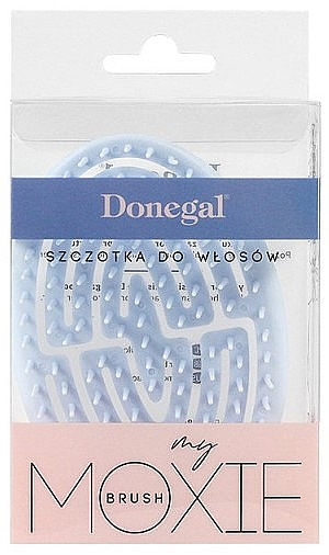 Щітка для волосся, 1286, блакитна - Donegal My Moxie Brush — фото N3