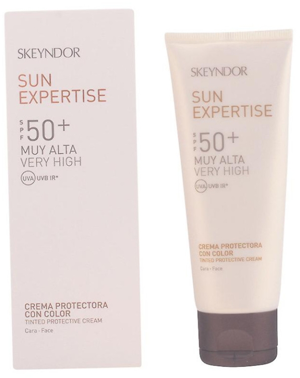 Тонуючий сонцезахисний крем SPF 50 - Skeyndor Sun Expertise Tinted Protective Cream SPF50 — фото N2