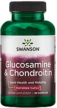 Харчова добавка "Глюкозамін і хондроїтин" - Swanson Glucosamine & Chondroitin — фото N1