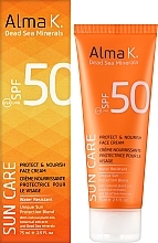 Сонцезахисний крем для обличчя - Alma K Sun Care Protect & Nourish Face Cream SPF 50 — фото N9
