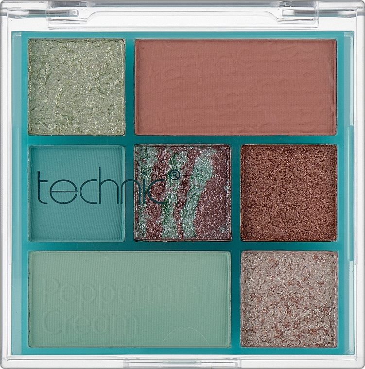 Technic Cosmetics Pressed Pigment Palette * - Technic Cosmetics Pressed Pigment Palette * — фото N2