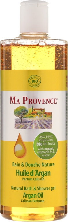 Органический гель для душа и ванны "Аргановое масло" - Ma Provence Bath & Shower Gel Argan Oil — фото N1