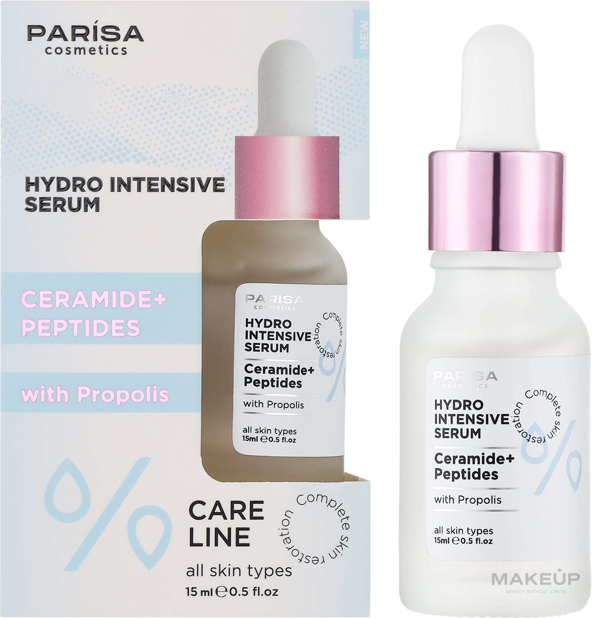 Сыворотка с увлажняющим эффектом - Parisa Cosmetics Hydro Intensive Serum SE04 — фото 15ml