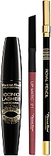 Набір - Pierre Rene Smoky Black (mascara/15ml + eye/pencil/1.6g + lip/pencil/0.4g) — фото N4