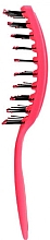 Расческа для быстрой сушки волос, розовая - Rolling Hills Hairbrushes Quick Dry Brush Pink  — фото N2