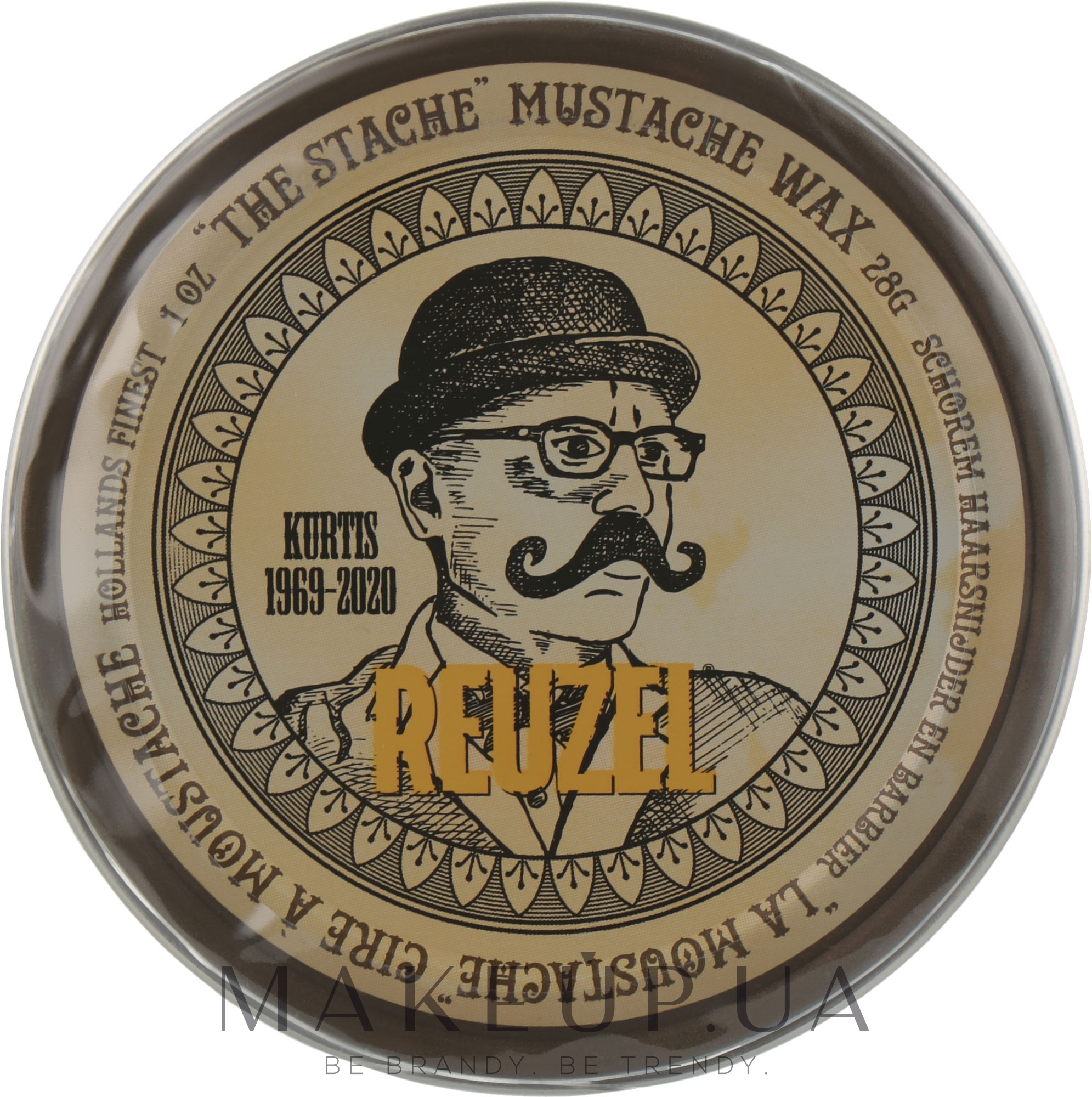 Віск для вусів - Reuzel "The Stache" Mustache Wax — фото 28g