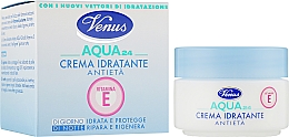 Увлажняющий, антивозрастной крем c витамином Е для лица - Venus Crema Idratante Antieta Aqua 24 Vitamina E  — фото N2