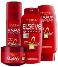 Шампунь для окрашенных волос "Цвет и Блеск" - L'Oreal Paris Elseve Shampoo Color Vive — фото N2