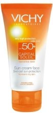 Духи, Парфюмерия, косметика Солнцезащитный крем для лица - Vichy Capital Soleil Protective Sun Cream Face SPF 50