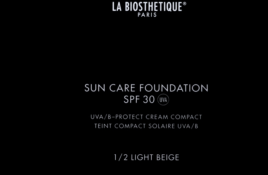 Солнцезащитная компактная пудра - La Biosthetique Sun Care Foundation SPF 30+ UVA — фото N2
