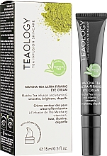 Укрепляющий крем для зона вокруг глаз с экстрактом матчи - Teaology Matcha Tea Ultra-Firming Eye Cream — фото N2