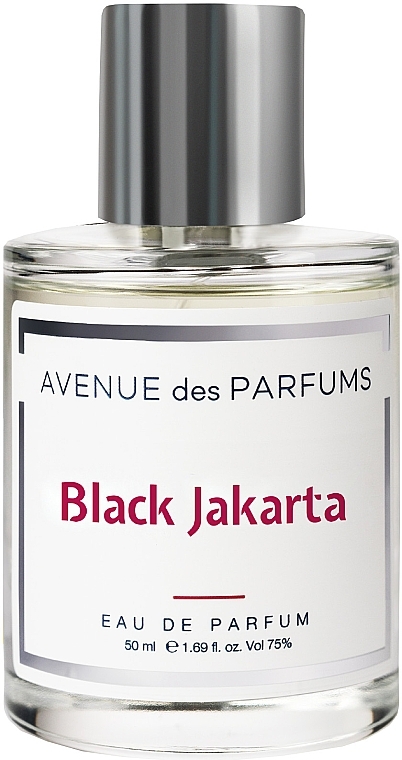 Avenue Des Parfums Black Jakarta - Парфумована вода — фото N1