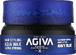 Духи, Парфюмерия, косметика Воск для волос - Agiva Styling Hair Aqua Wax Ultra Strong Navy Blue 02