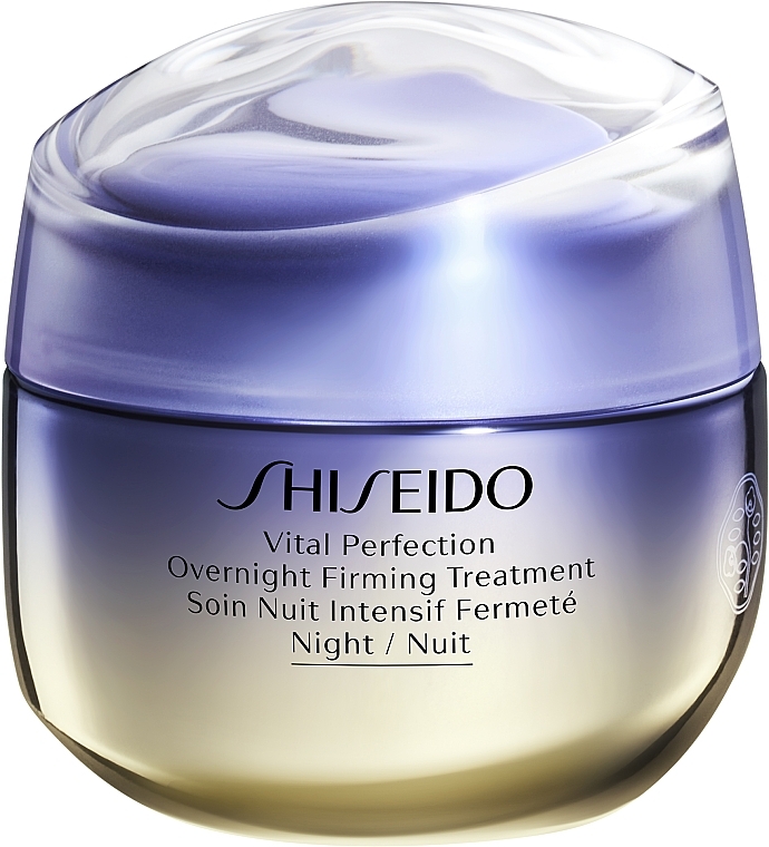 Нічний крем для обличчя - Shiseido Vital Perfection Overnight Firming Treatment — фото N1