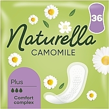 Ежедневные прокладки, 36 шт. - Naturella Camomile Normal Plus — фото N1