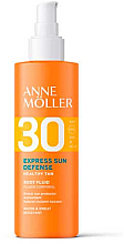 Средство для загара и защиты от солнца - Anne Moller Express Sun Defense Body Fluid Spf30+ — фото N1