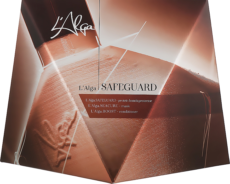 Набор - L’Alga SafeGuard (cond/250ml + mask/500ml + h/cr/300m) — фото N1
