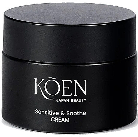 Успокаивающий крем для чувствительной кожи - Koen Japan Beauty Kan Sensitive & Sothe Cream — фото N1