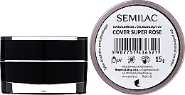 Строительный гель для наращивания ногтей - Semilac UV Builder Gel Cover — фото N3