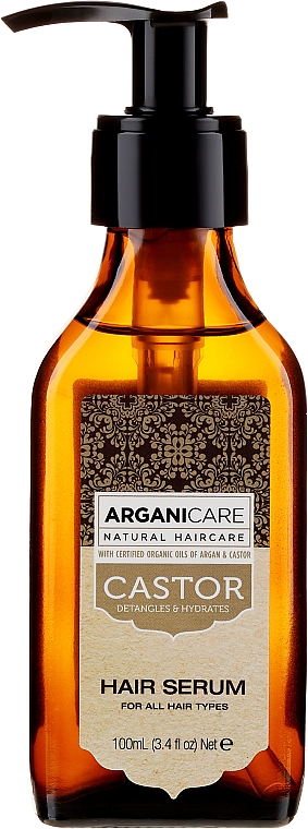 Сыворотка для роста волос - Arganicare Castor Oil Hair Serum — фото N2