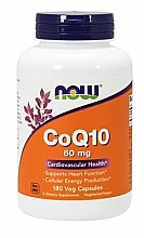 Духи, Парфюмерия, косметика Коэнзим Q10, 60 мг, 180 капсул - Now Foods CoQ10