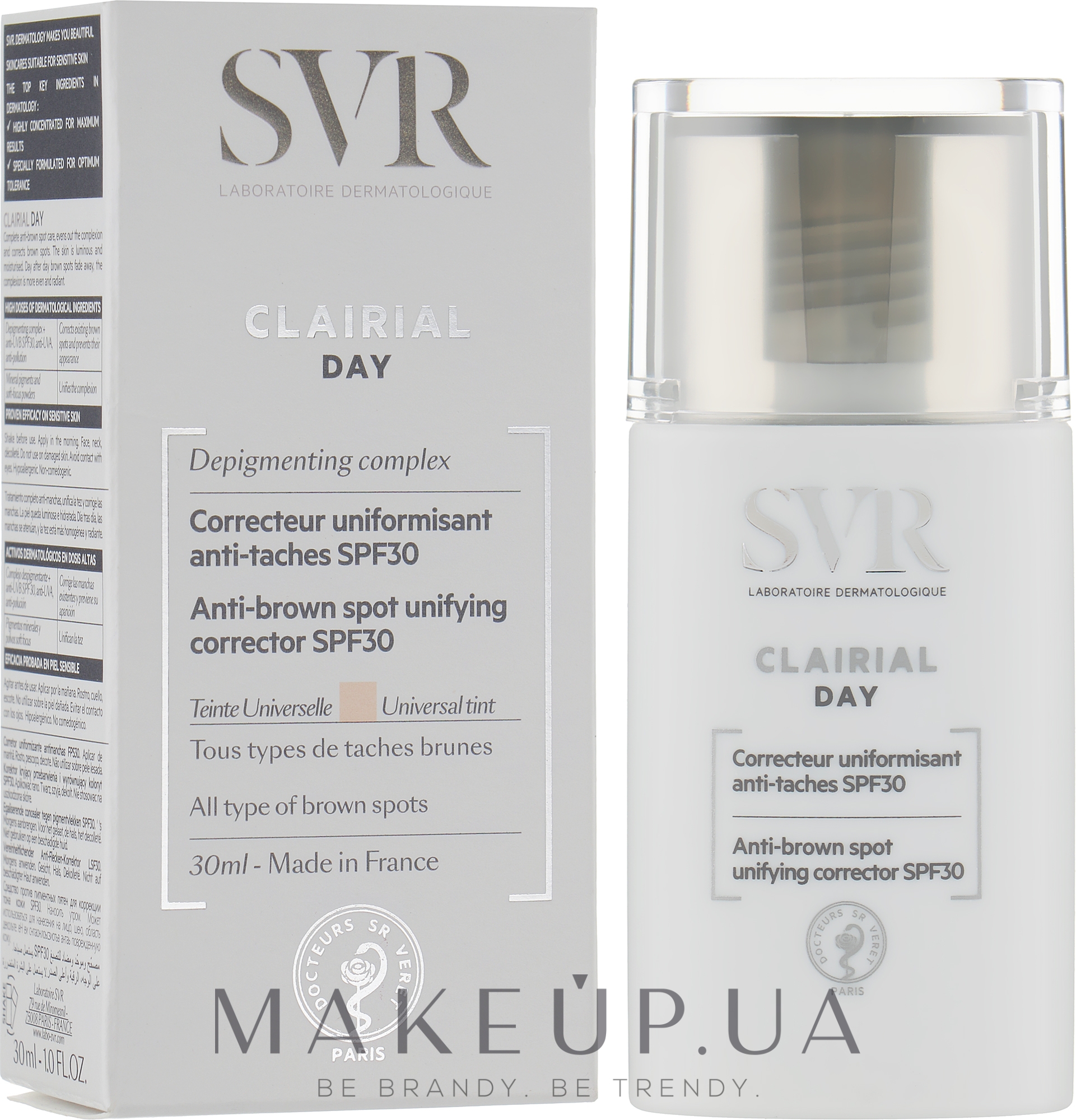 Корректор для лица от темных пятен - SVR Clairial Day — фото 30ml