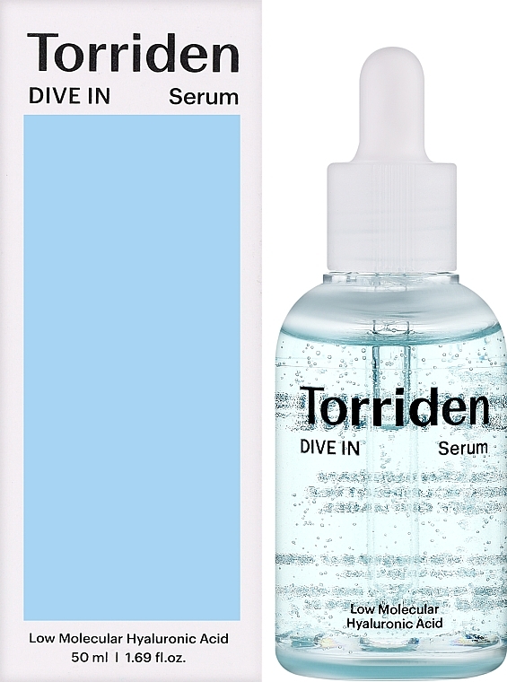Сироватка з гіалуроновою кислотою - Torriden Dive-In Serum Low Molecule Hyaluronic Acid — фото N2