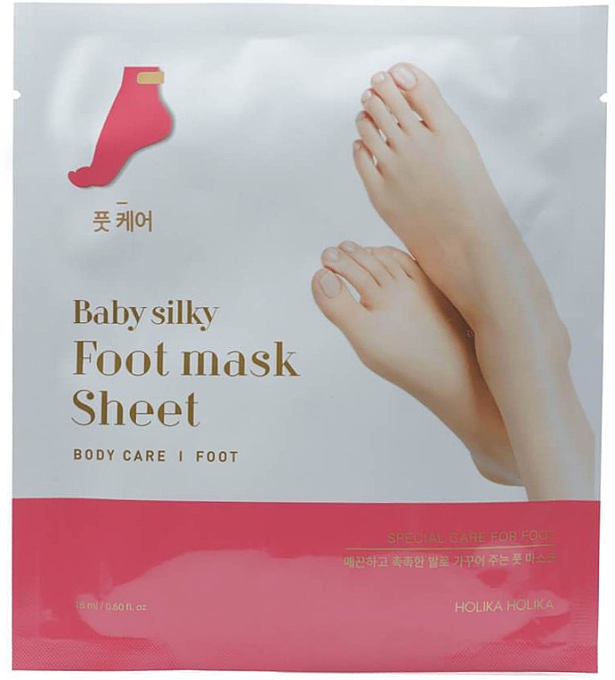 Маска-носочки для ног - Holika Holika Baby Silky Foot Mask Sheet — фото N3