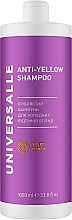 Срібний шампунь для холодних відтінків блонд - Universalle Anti-Yellow Shampoo — фото N1