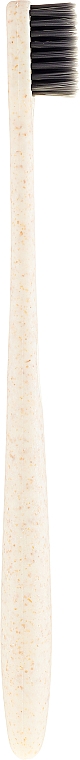 Пшенична зубна щітка, середня - WoodyBamboo Toothbrush EcoYellow Medium — фото N2