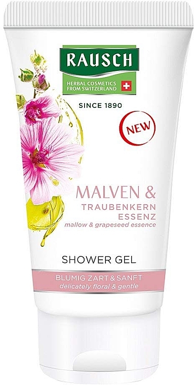 Гель для душа "Мальва" - Rausch Mallow & Grapeseed Shower Gel — фото N1