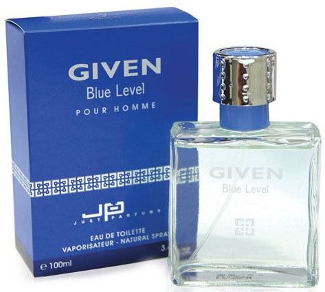 Just Parfums Given Blue Level - Туалетная вода (тестер с крышечкой) — фото N1