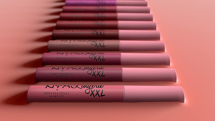 Жидкая матовая помада для губ - NYX Professional Makeup Lip Lingerie XXL — фото N6