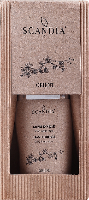 Крем для рук "Східний" - Scandia Cosmetics Hand Cream 25% Shea Orient — фото N2
