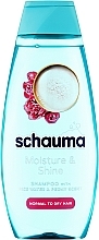 Шампунь для нормальных и сухих волос - Schauma Moisture & Shine Shampoo — фото N1