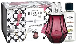 Парфумерія, косметика Набір - Maison Berger Wilderness Prisme Granat (lamp + refill/250ml)