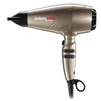 Фен для волосся, BAB7000IGE - Babyliss Pro Rapido Light Bronze — фото N1