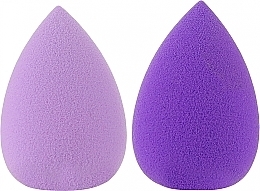 Духи, Парфюмерия, косметика Мини-спонж для макияжа, 2 шт. - Tools For Beauty Mini Concealer Makeup Sponge Purple